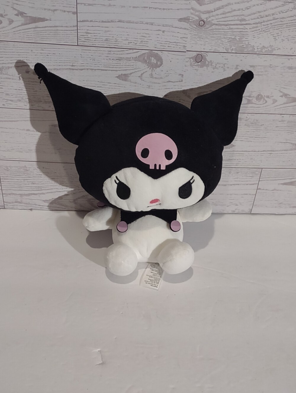 Sanrio Kuromi Plush 8” 2023 Goth Pink Skull Spin Master Hello Kitty